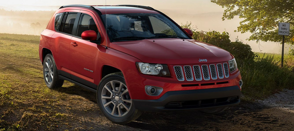 Red 2017 Jeep Compass